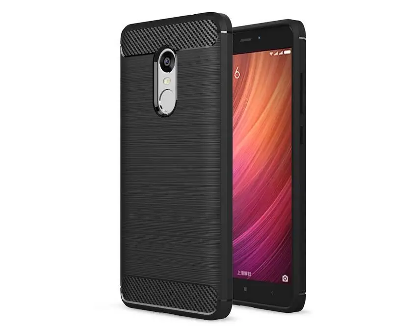 xiaomi leather case cover Mềm Mại Ốp Lưng Silicone Ốp Lưng Điện Thoại Xiaomi Redmi Note 4 Note 4 Pro Thủ Chống Kích Sợi Carbon coque Túi Cho Redmi Note 4X phone cases for xiaomi