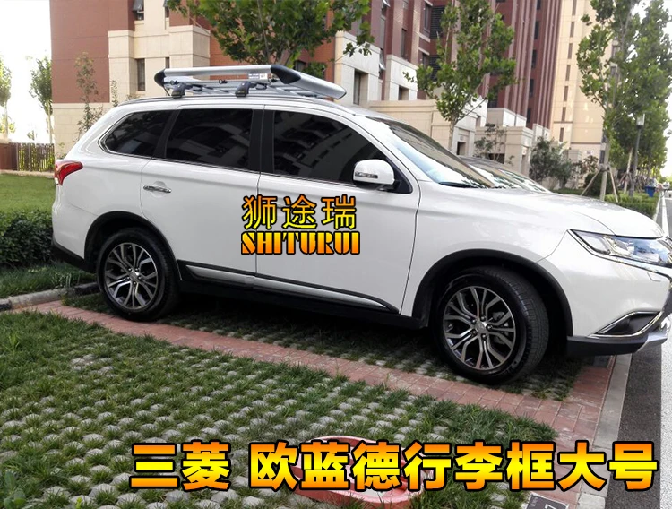 SHITURUI, 2 шт штанги на крышу для Mitsubishi Outlander, 5 дверей, SUV 2012+, боковые балки из алюминиевого сплава, поперечные рейлинги, багажник для багажника