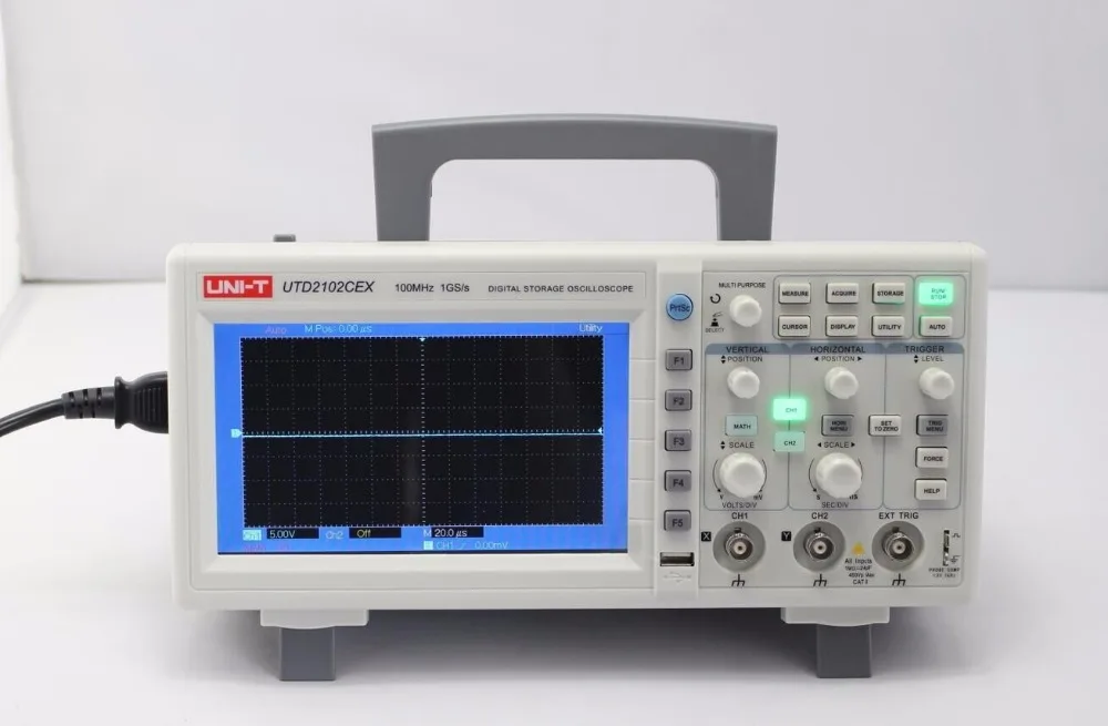 UTD2102CEX Digital Storage Oscilloscope Portable Digital storage ...
