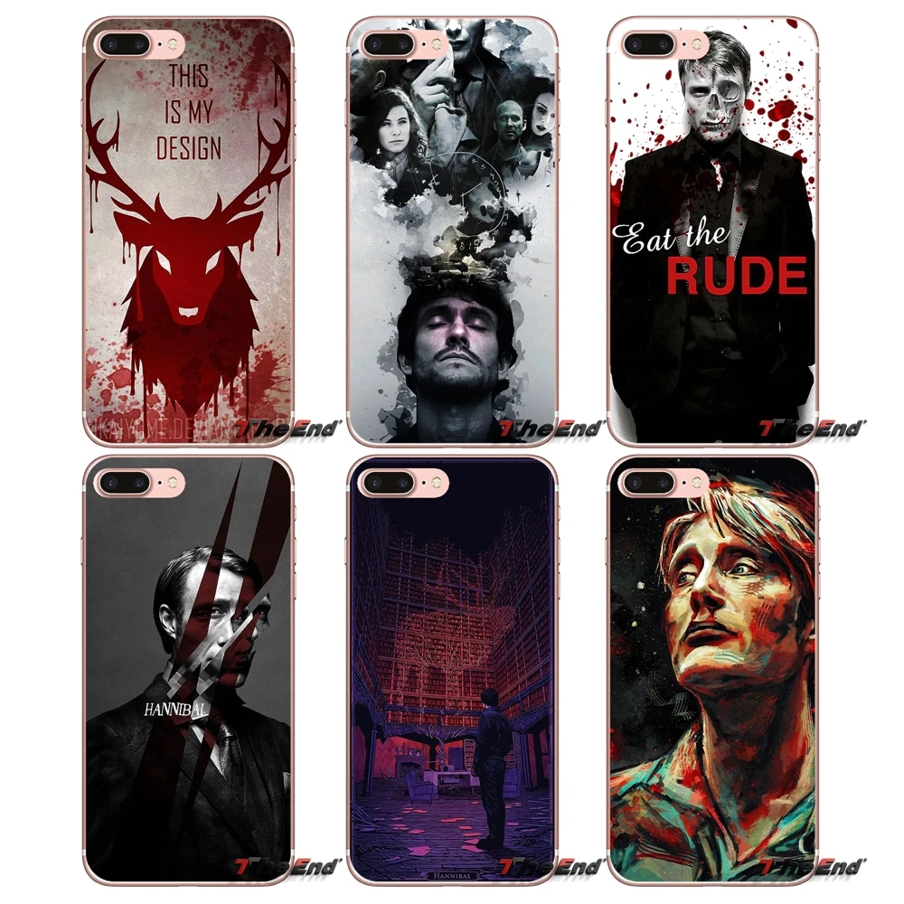 

For Huawei P Smart Y6 P8 P9 P10 Plus Nova P20 Lite Pro Mini 2017 SLA-L02 SLA-L22 2i Graham hannibal mads mikkelsen Soft Bag Case