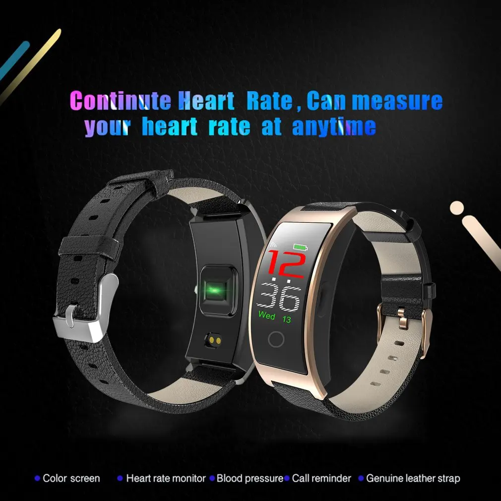 

CK11C IP67 Waterproof Smartband Bluetooth 0.96 IPS Color Screen Smart Bracelet Sports Pedometer Fashion Heart Rate Monitor Watch