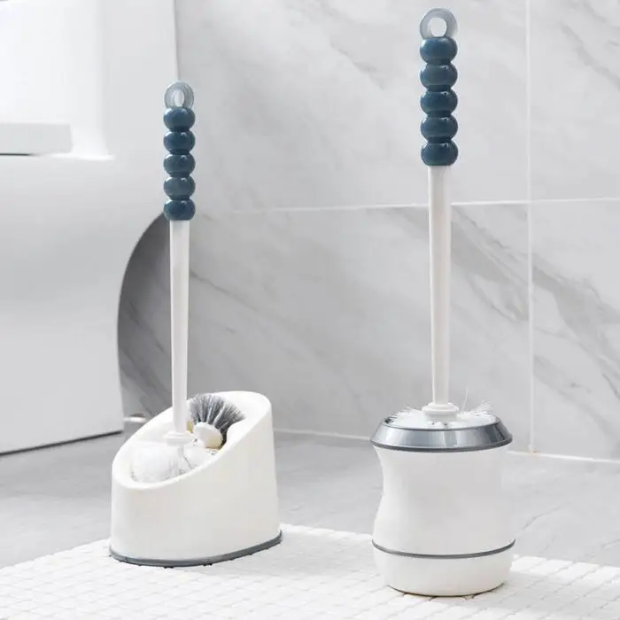 Набор ершиков для туалета мягкие щетинные щетки для туалета с держателем устройство для чистки посуды для ванной комнаты SKD88