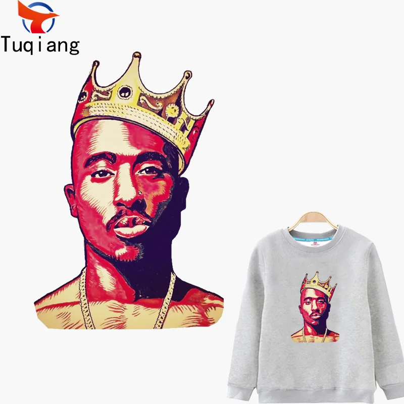 5 шт. личности Джеймс king of the Баскетбол патчи для одежды моющиеся DIY аксессуар Утюг