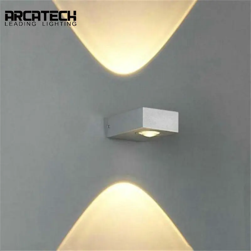 

Wall Light Outdoor LED Waterproof IP65 Wall Lamp 6W COB Indoor Wall Lamps Living Room Porch Light Garden Lamp AT-68