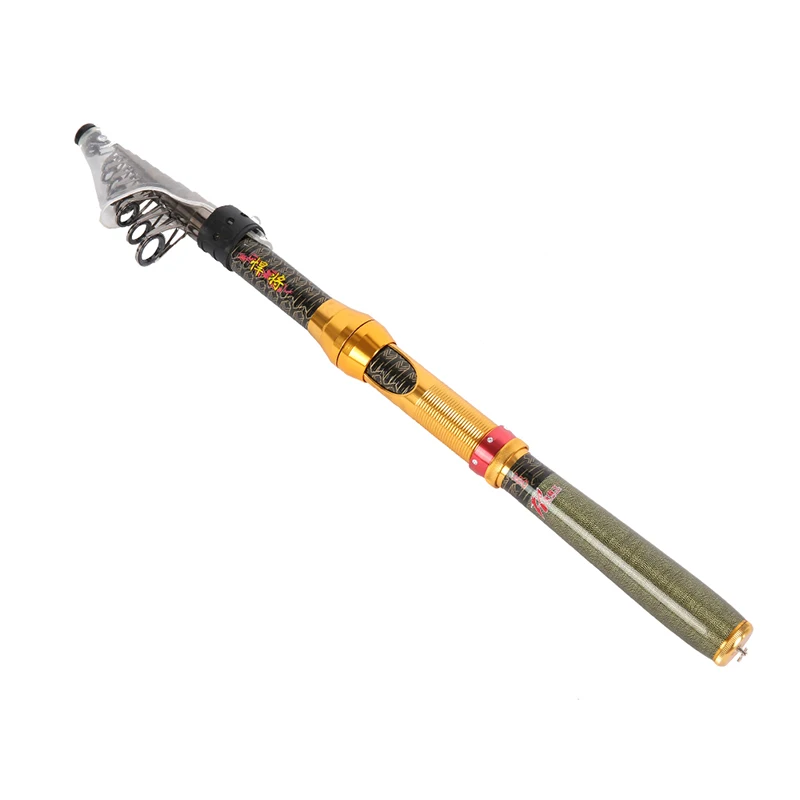 

Mini Travel Portable Fishing Rod Spinning Pole Carbon Fiber Sea Fishing Tackle