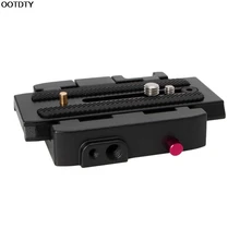 Quick release зажим qr-пластина Подставки P200 FR Manfrotto 500 500AH 701HDV 577 # L060 # Новый горячий
