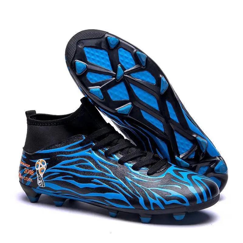 

Football Shoes Kids AG Nail Children Soccer Shoe Non-slip Student TF Long Nails Outdoor Training Sports Shoes Boys Girls Sale