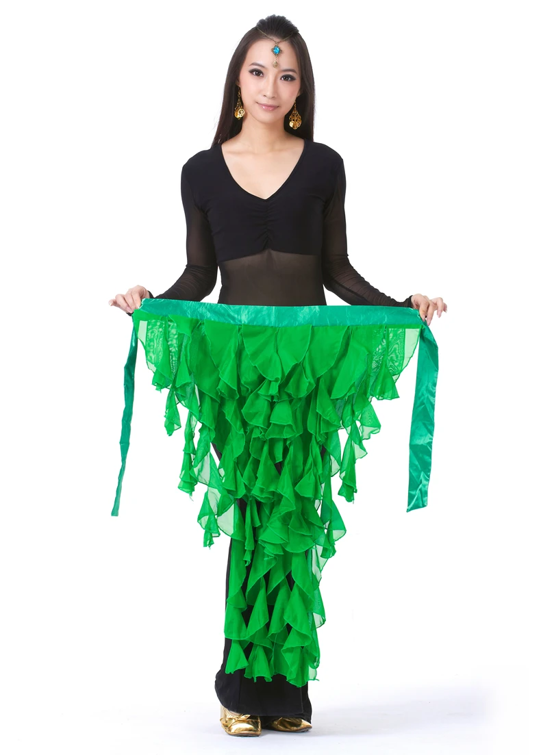Gypsy skirt Belly dance costumes Gumiho hip scarf women dance skirt