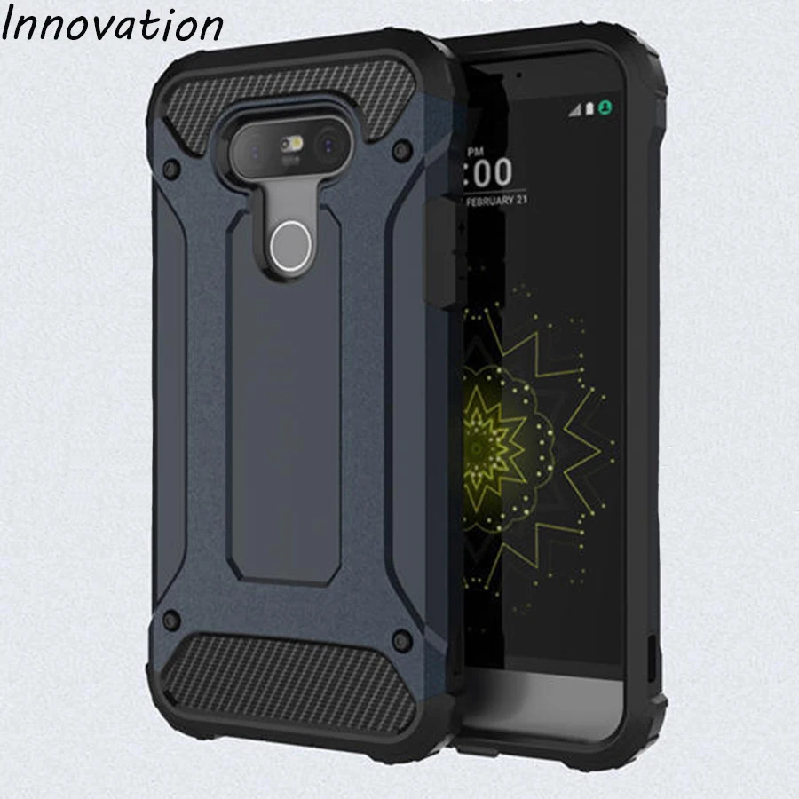 

Innovation For LG G5 Case Luxury Protective Back Cover 2 in 1 Hard PC Hybrid Cases For LG G5 H850 H868 H845 Mobile Phone Shell