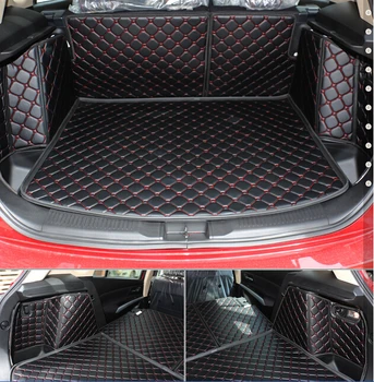 

High quality! Special car trunk mats for Suzuki S-cross 2019-2014 durable cargo liner boot carpets for Scross 2017,Free shipping