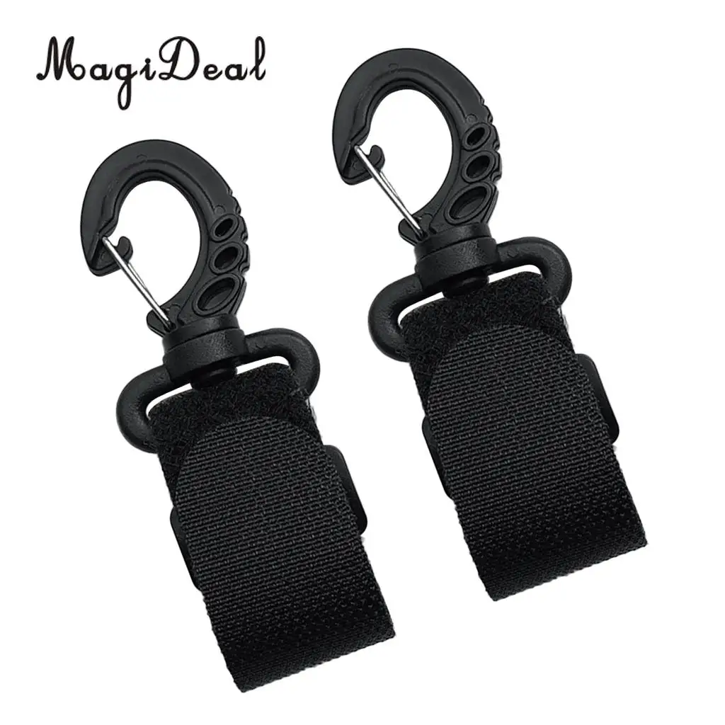 2pcs Black Kayak Paddle Clip Canoe Boating Dinghy Keeper Holder Universal Easy to Attach for Water Sports Fishing Flatable Boat
