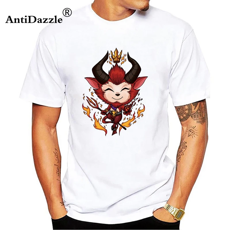 

2018Fashion Teemo Trueno T Shirt Men Short Sleeve Cotton Shop T Shirts Toyota Teemo Men Clothing Tops