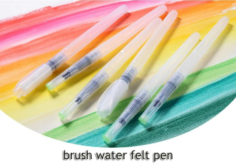 superior firca ipuclari aquarel isaretleyici doldurulabilir pilot su yumusak kalem su renk cizim boyama kaligrafi kece cizimler