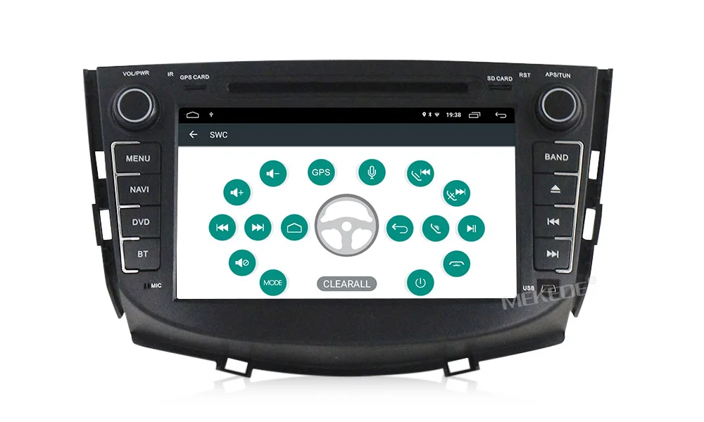 Discount Mekede Android 9.1 car DVD gps multimedia player For lifan X60 2012 2013 2014 2016 car DVD Navigation Radio with wifi 2GB+32GB 20