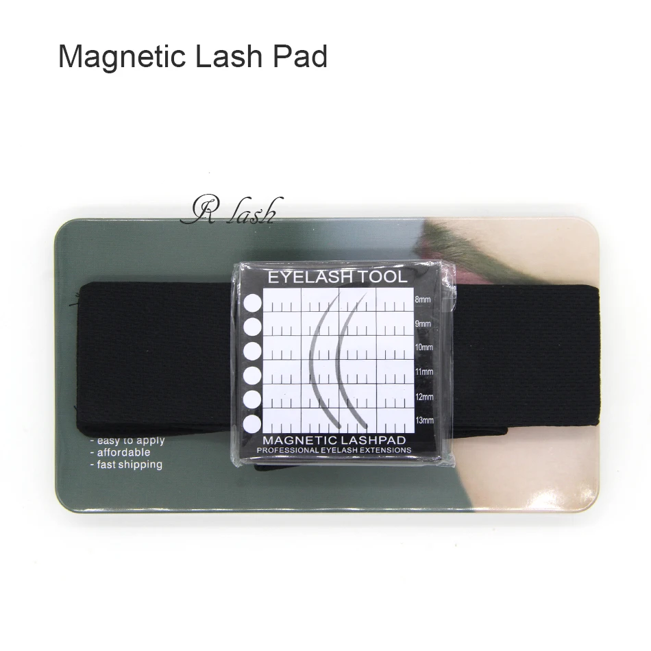 

Magnetic headband headsacrf Acrylic lash pallet Lash pad for eyelash extension