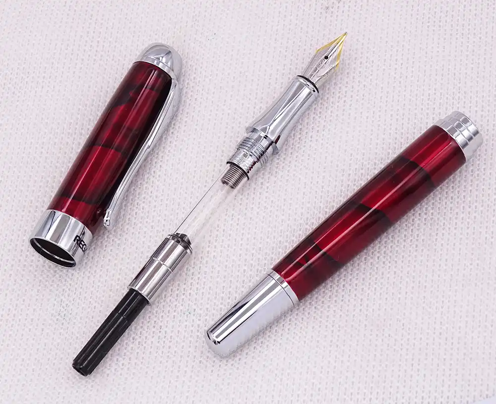 Regal 69 Black Metal Copper Fountain Pen Andrew Series Office Writing Ink Pen