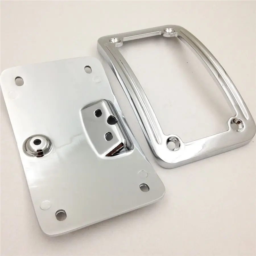 Aftermarket Motorcycle License Plate Mounting frame Kits For Harley Sof