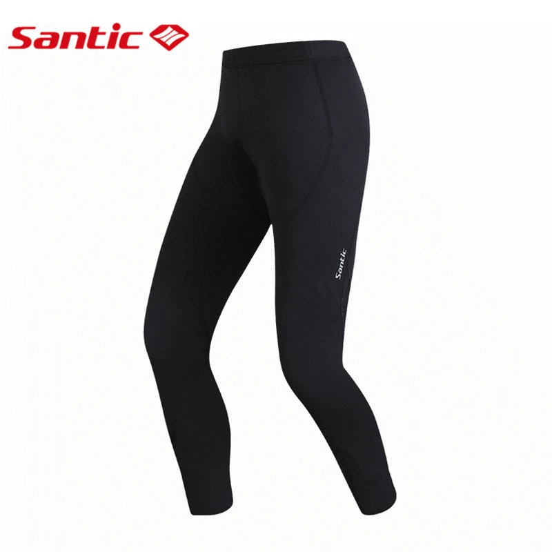 

Santic Men Cycling Padded Pants Keep Warm Winter Autumn Sport Outdoor MTB Bike Bicycle Pants Tights Trouser 4D Pad M6C04080H