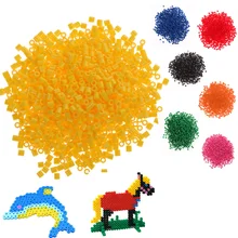 Детские игрушки 1000 шт 5 мм Хама перлер бусины для детей Поделки Сделай Сам многоцветный ручной работы предохранитель шарик игрушка интеллект развивающие игрушки
