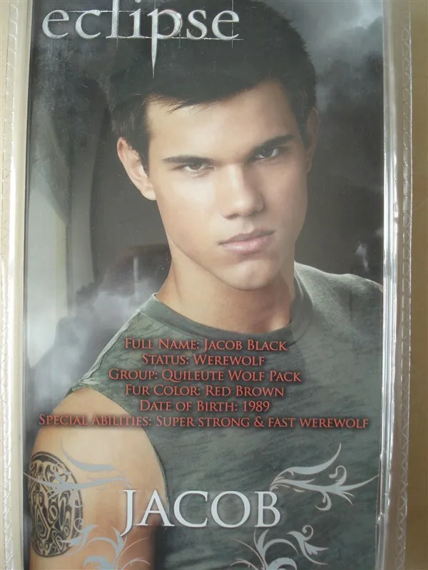 Vogue Movie NECA The Twilight Saga Eclipse Werwolf JACOB 7"/18CM PVC Action Figure Toys New In