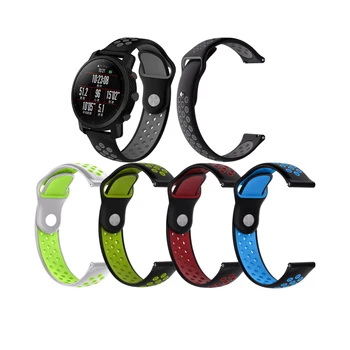 

Silicone Watch Band Strap for Xiaomi Huami Amazfit Pace Sports Watch Colorful Bracelet Wrist band for Amazfit Strato 2 2S 22mm