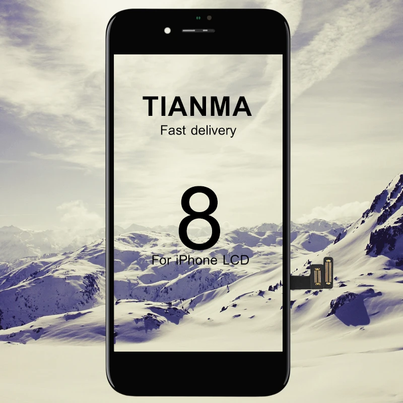 ЖК дисплей TeleGym для iPhone 8 tianma 5 шт. высшего качества хорошее 3D Сенсорное покрытие