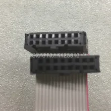 Светодиодный дисплей 16 P. 500 мм получить карту и светодиодный сигнальный кабель модуля. 500 мм 16 P плоский кабель, один кусок 10 шт