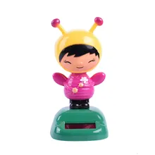 Новая мода на солнечных батареях Танцующая качающаяся анимированная Танцующая игрушка украшение для подоконника новое для автомобиля внедорожник