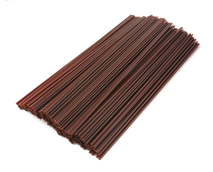500pcs/set Disposable Coffee Straws Drinking Plastic Straws Two Holes Hot Drinks Stirring Rods