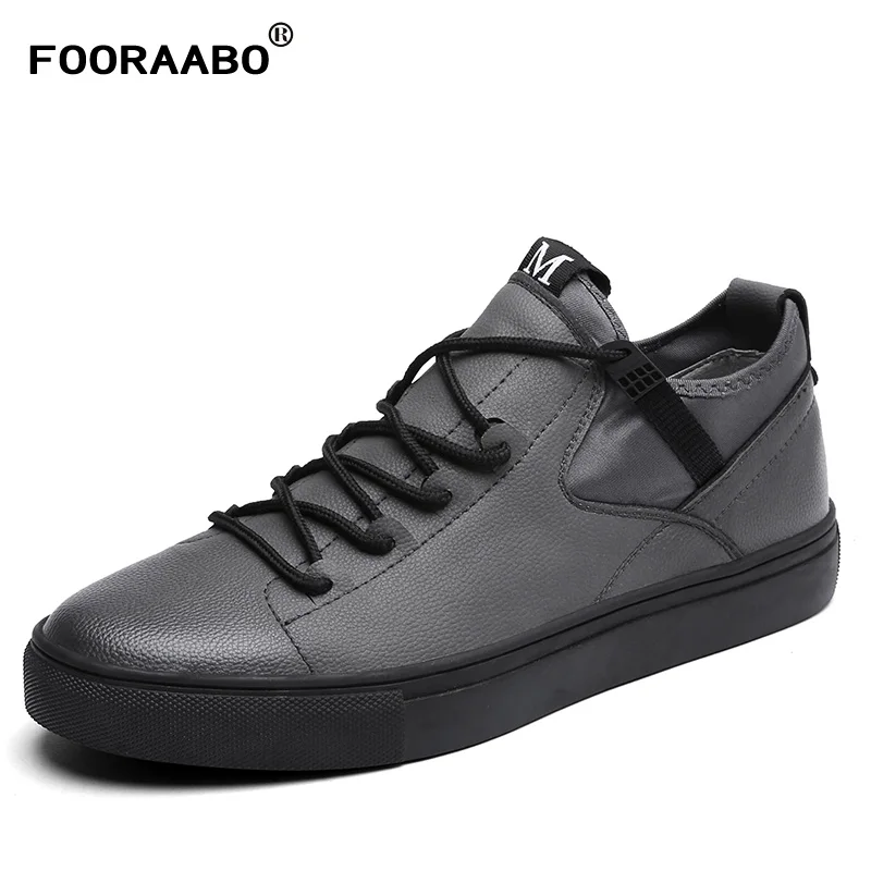 

2018 Men Casual Walking Shoes Genuine Leather Men Sneakers Casual Lace Up Black Men Krasovki Flats Tenis Masculin Zapatos