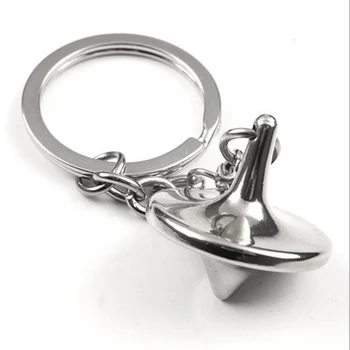 

100 pieces Inception gyroscope metal Keychain key buckle creative totem top key buckle