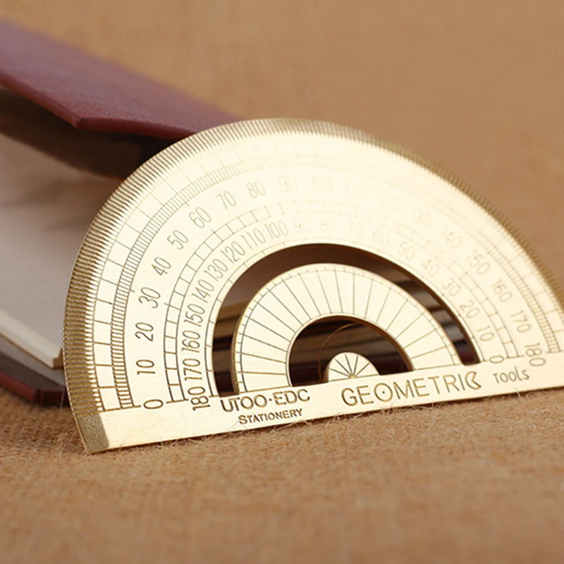 Copper Speed Protractor Miter Framing Line Scriber Saw Guide