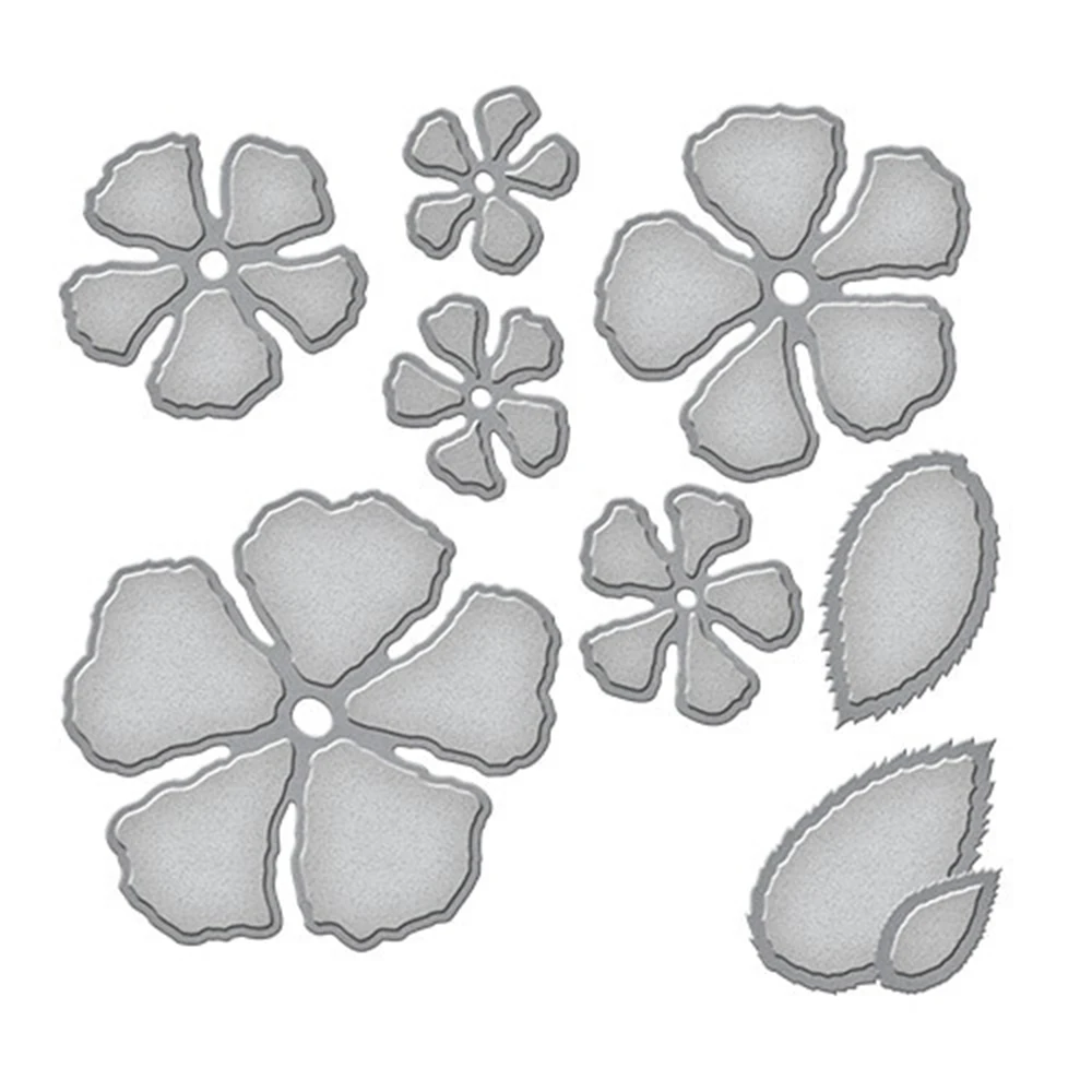 

Bi fujian Peony Flower Metal Cutting Dies For DIY Scrapbooking Photo Album Decorative Template Combination Beautiful Embossing