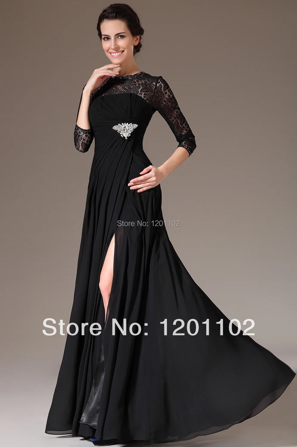 black dress for gala event