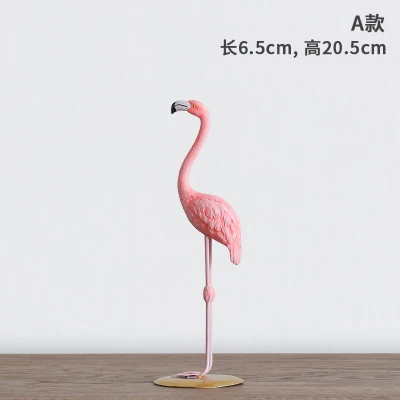 

Flamingos resin furnishing articles cute animals desktop decoration home decoration
