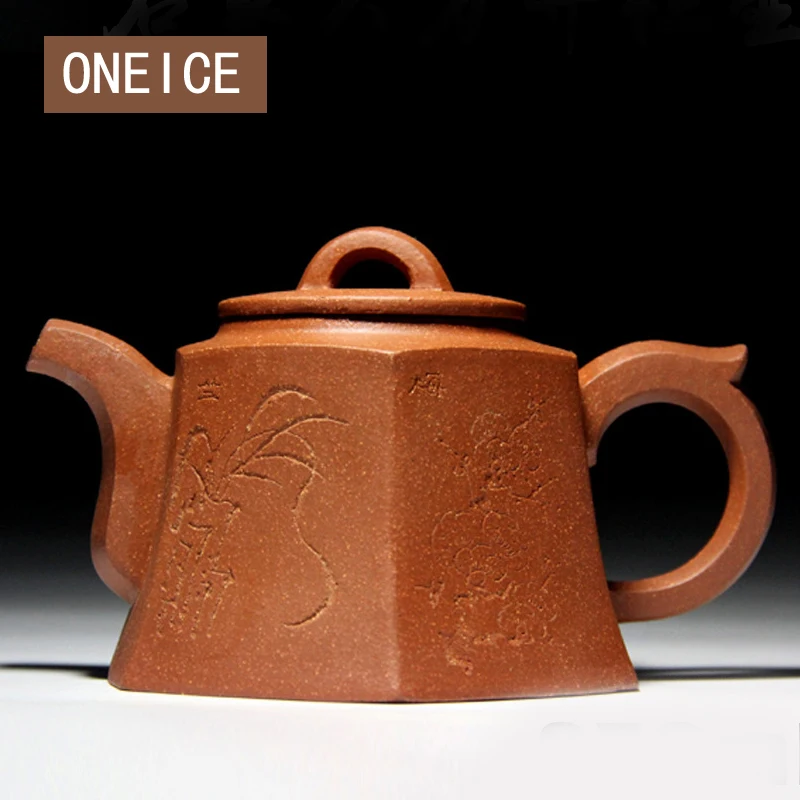 

ONEICE Yixing Teapot famous handmade tea Author Wang Zhaochun Six Parties Well Column Pot