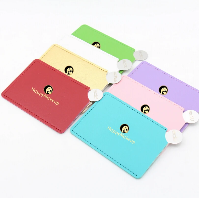 

Customize logo 50pcs/lot Brand Style Mini Beauty Makeup Mirror,Exquisite Portable MakeUp Mirror, Elegance Fashion Gift Free DHL