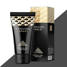 5 Pcs New Titan Gel Ouro Provocante, Da Ampliação Do Pénis Creme Intim Retarder Gel Ereção Creme Atraso Sexo Adulto Produto Do sexo