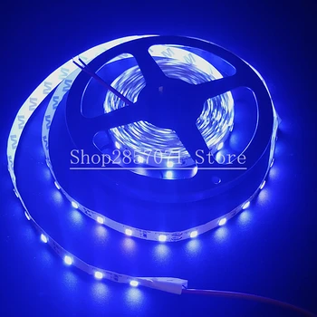 

led strip light 5630/5730 Non waterproof DC12v 300led 5m blue flexible led tape rope