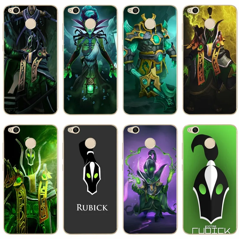 Игра Rubick Dota 2 плюс Чехол для телефона чехол из мягкого силикона ТПУ с рисунком redmi4A