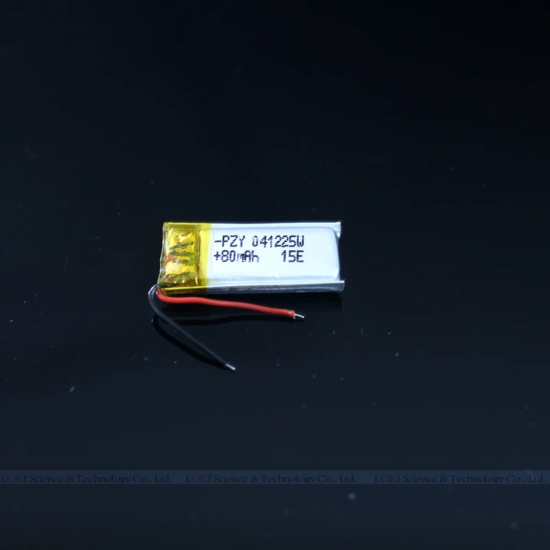 Новая горячая Bluetooth гарнитура 401225 Браслет Микро устройство смарт носимые 3,7 V полимерная перезаряжаемая литиевая батарея ядро литий-ионная ячейка