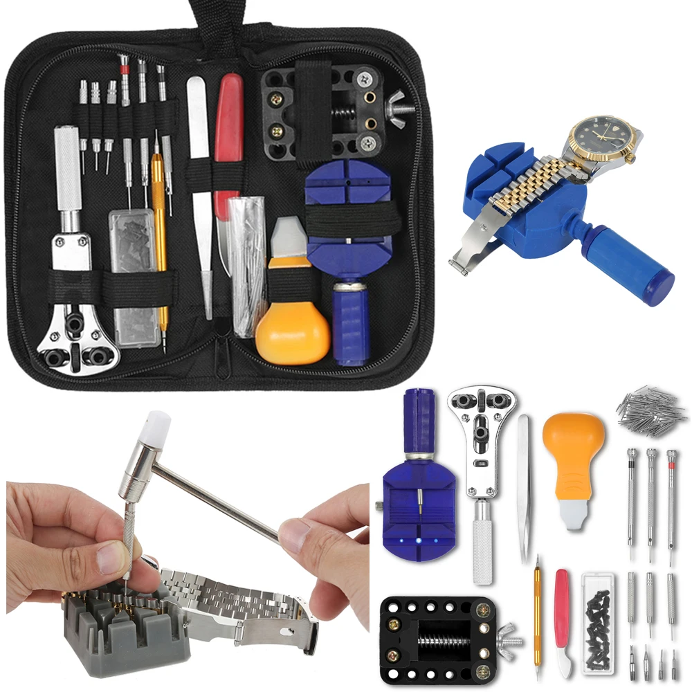 Buy Watch Repair Tool Kit Case Opener Band Link Pin Remover Watchmaker horloge