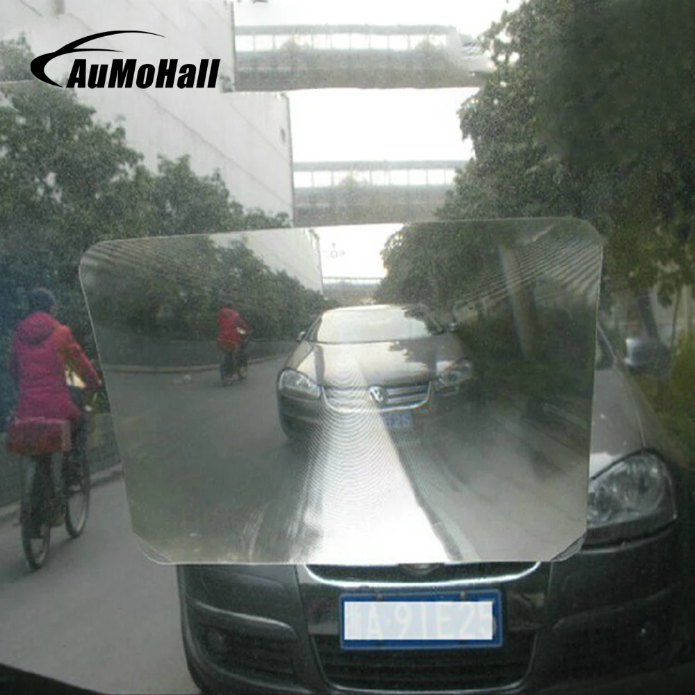 

AuMoHall Wide Angle Fresnel Lens Car Parking Reversing Sticker Useful Enlarge View Angle Optical Fresnel Lens