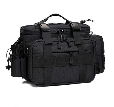 Black Molle Военная Сумка через плечо тактическая сумка на плечо спортивная водонепроницаемая армейская сумка походная уличная нагрудная сумка поясная сумка - Цвет: Black