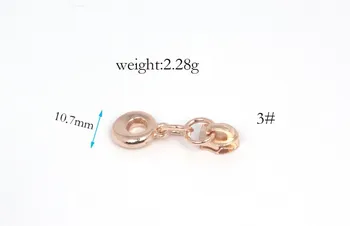 

3# Fashioned luggage key locking zipper slider for handbag, special shape Metal Slider Pull Sewing Repair Replace Zipper Puller