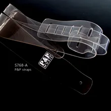 High-grade Creative Transparent Invisible Widening Leather Electric Guitar Acoustic Guitar Folk Guitar Bass Strap