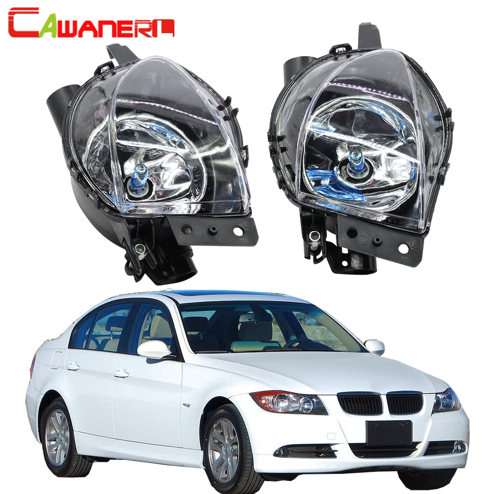 Cawanerl 2 Pieces Car Fog Light 100W H11 Halogen Bulb Daytime Running