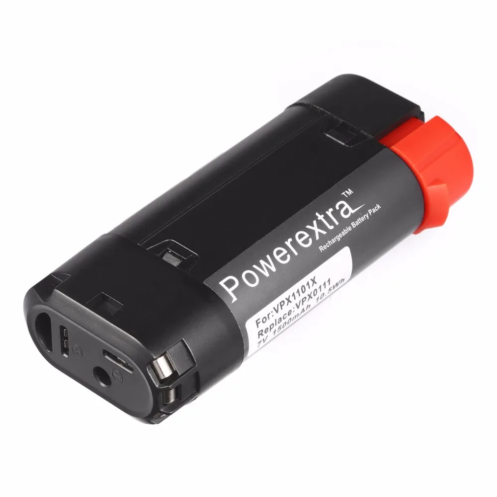 Powerextra 1500mAh 7v Li ion Replacement Battery For BLACK & DECKER Drill Power tools VPX0111