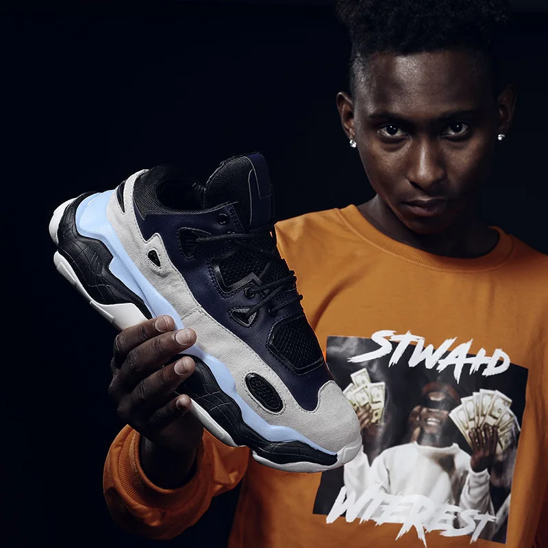 

Harajuku men casual chunky sneakers hip hop shoe male autumn students walking dad sneakers fashion basket tenis masculino adulto