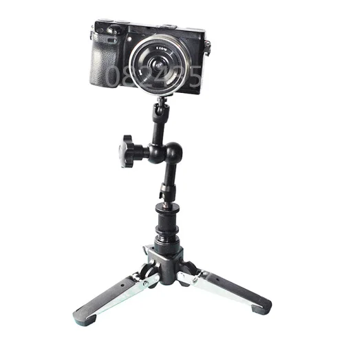 DSLR Camera 11inch Magic Arm 1/4 Screw Three feet 3 Legs Monopod Base Stand Unipod Holder Support For Canon 6D nikon Tripod | Электроника